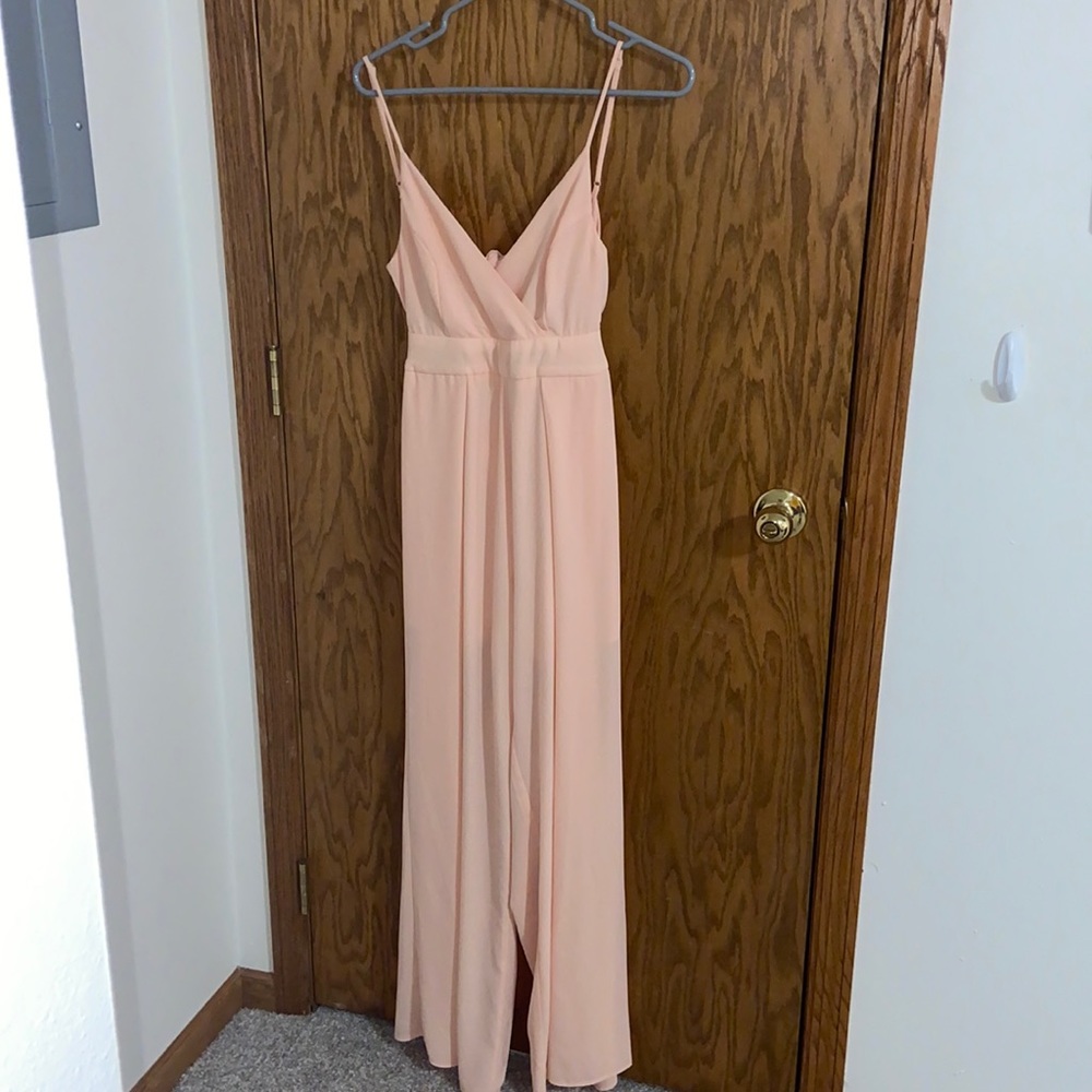 Size small blush pink NanaMacs jumpsuit